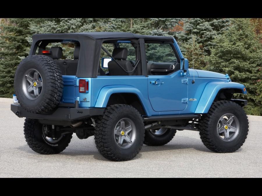  Jeep Wrangler All Access Concept 2007 года  (фото 3 из 9)